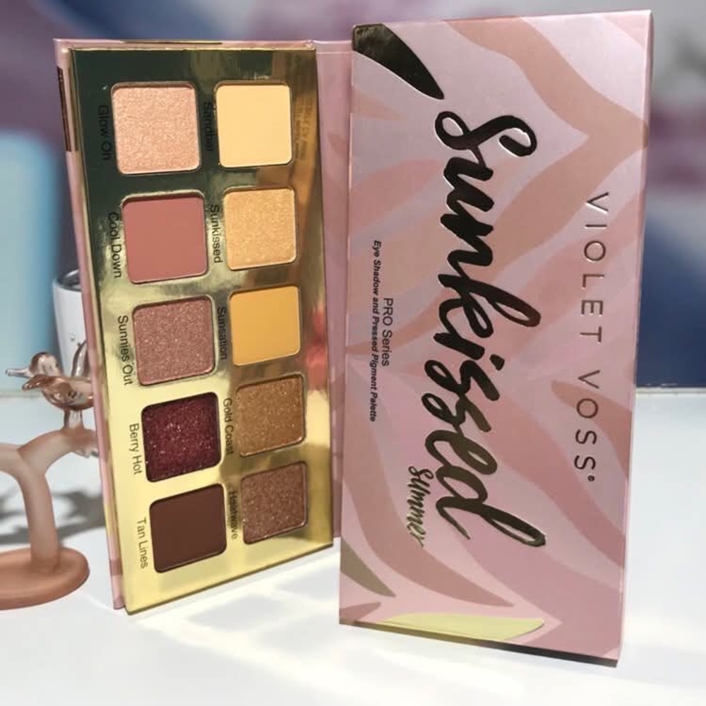 VIOLET VOSS Sunkissed Summer Eye Shadow and Pressed Pigment Palette *BNIB